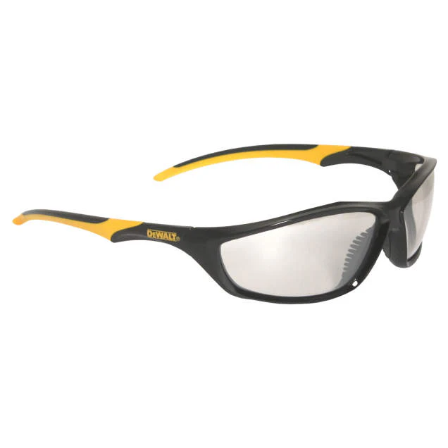 Dewalt DPG96-9D Router Safety Glasses, Black/Yellow Frame, I/O Lens - Mactool Shop