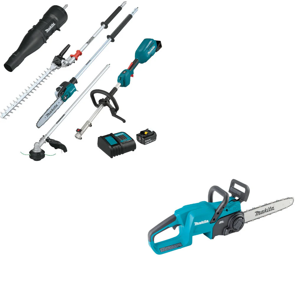 Makita XUX02SM1X6 18V LXT Power Head Kit W/ FREE XCU11Z 18V LXT 14