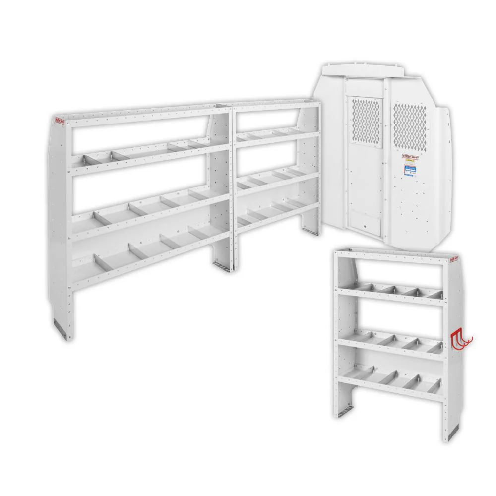 WeatherGuard 600-8450L Commercial Shelving Van Package, SPRINTER, 170