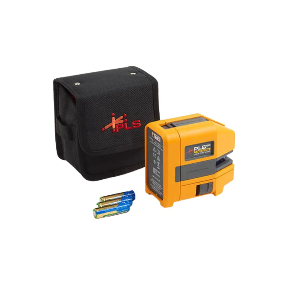 Pacific Laser Systems 5009423 PLS 6R Z, Cross Line and Point Red Laser Bare Tool - Mactool Shop