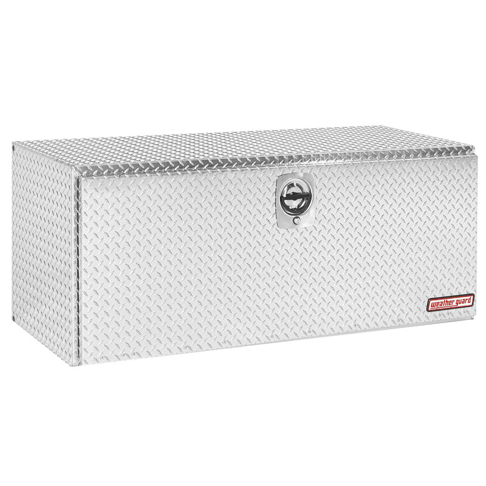 WeatherGuard 662-0-02 Clear Aluminum Underbed Box, Jumbo, 20.0 Cu. Ft. - Mactool Shop