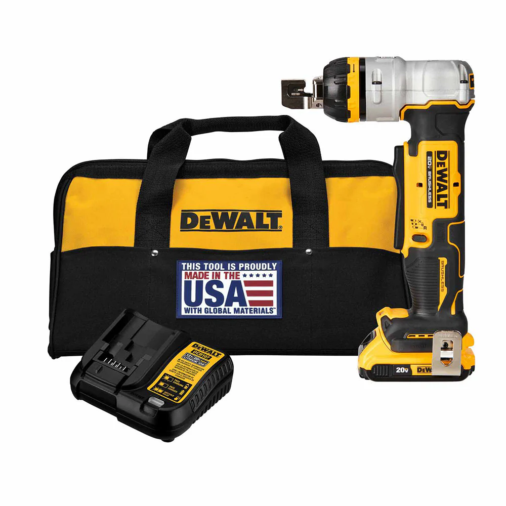 DeWalt DCE158D1 20V MAX* XR(R) Brushless Cordless Wire Mesh Cable Tray Cutter - Mactool Shop