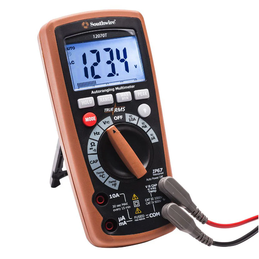 Southwire 12070T 12070T True RMS Auto-Range Multimeter - Mactool Shop