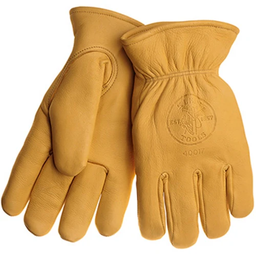 Klein Tools 40017 Cowhide Gloves with Thinsulate Large - Mactool Shop