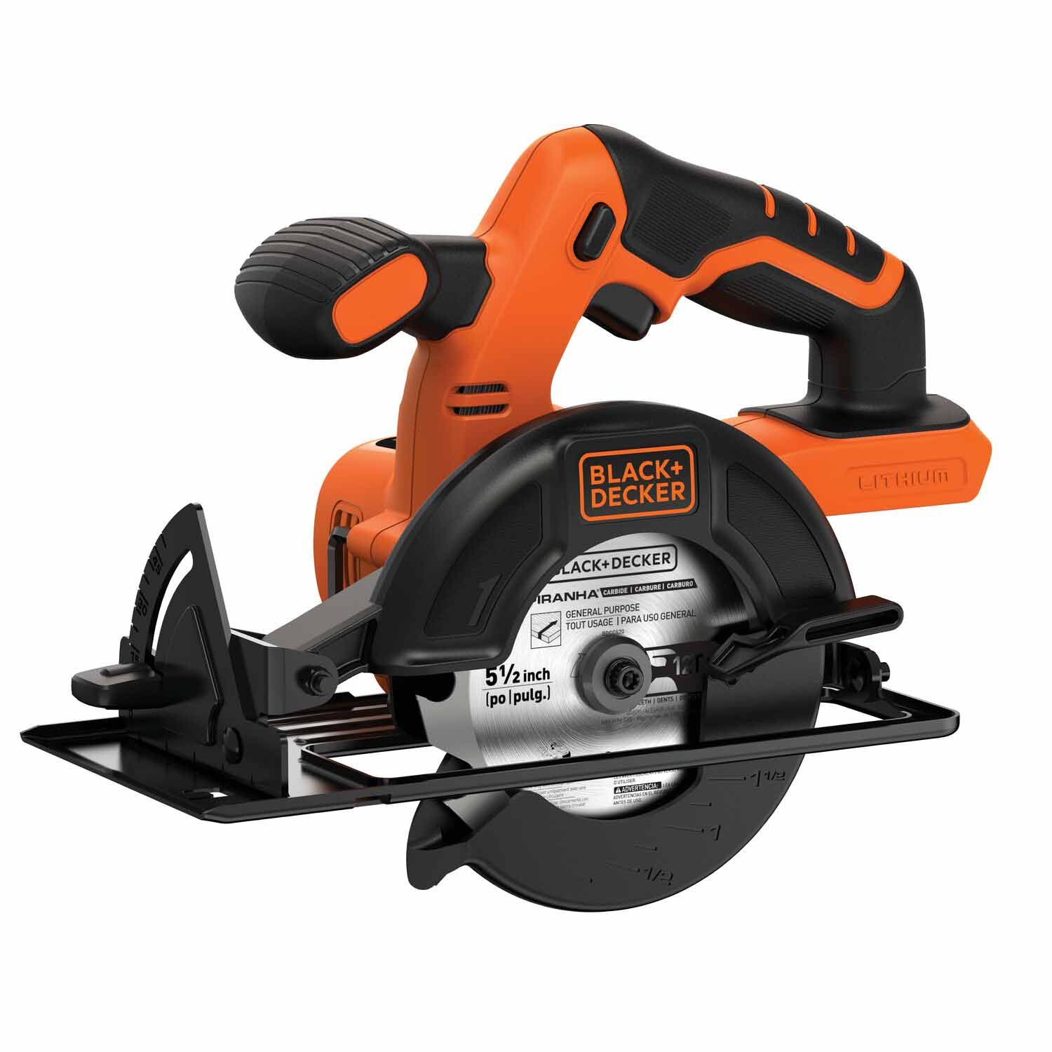 Black & Decker BDCCS20B 20V MAX Lithium Cordless Circular Saw, Bare Tool (BDCCS20B) - Mactool Shop