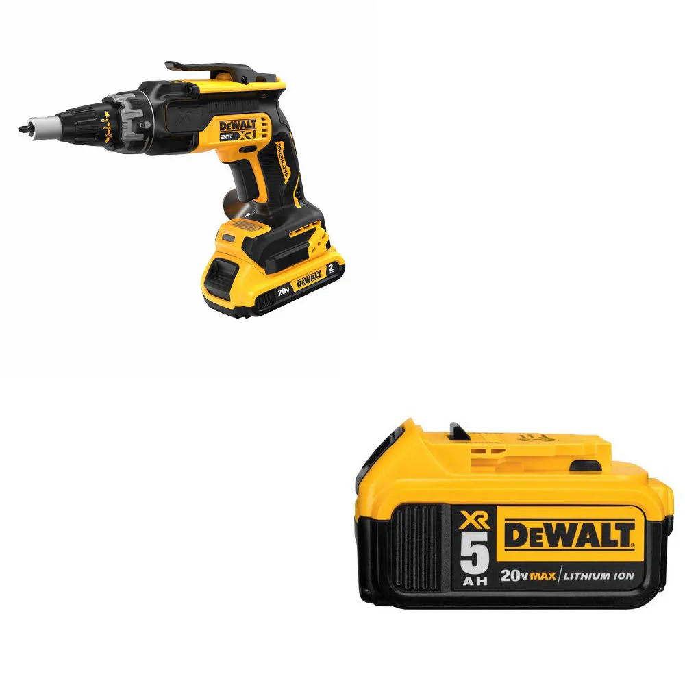 DeWalt DCF630D2 20V MAX XR Screwgun Kit W/ FREE DCB205 20V MAX Battery Pack - Mactool Shop