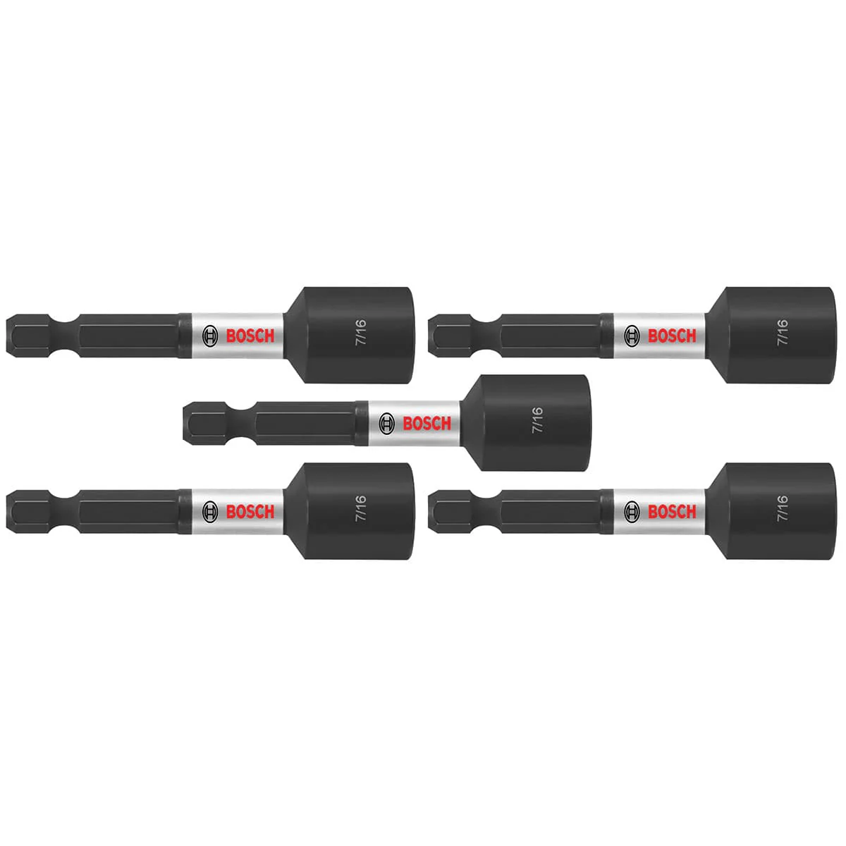 Bosch ITNS7162B 5-Pc Impact Tough 7/16