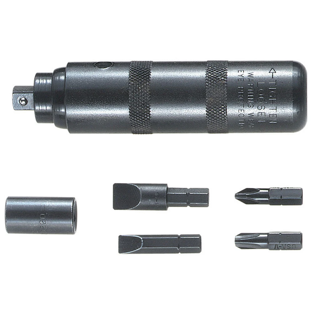 Klein 70220 Impact-Driver Screwdriver, Reversible, 6-Piece - Mactool Shop