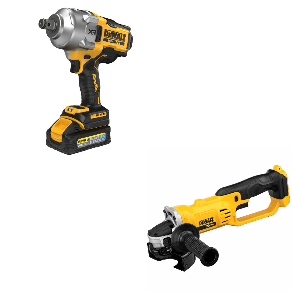 DeWalt DCF964GH1 20V MAX XR Impact Wrench Kit W/ FREE DCG412B 20V Cut-Off Tool - Mactool Shop