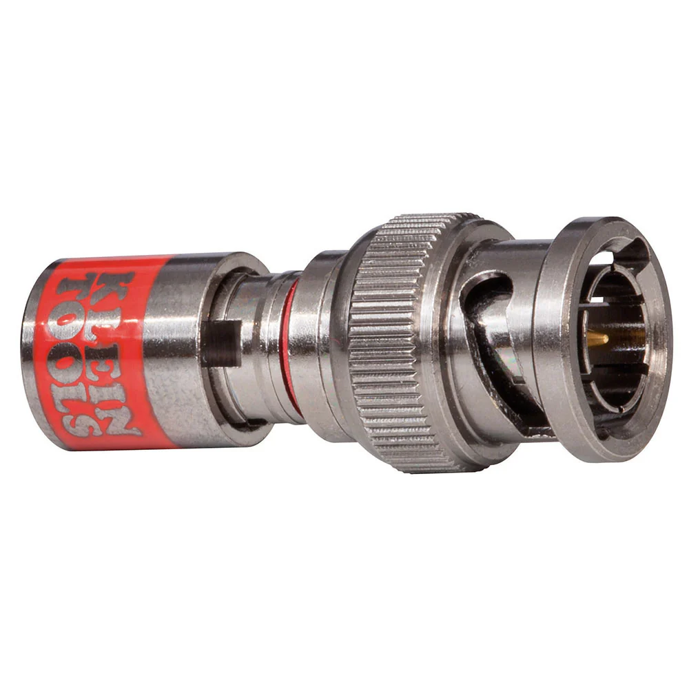 Klein Tools VDV813-616 Universal BNC Compression Connectors RG59 10-Pack - Mactool Shop