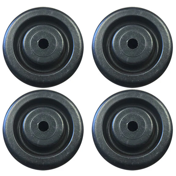 B&B Pipe Tools 3503 Rubber Wheels Kit (4 Wheels) w/Nuts And Bolts - Mactool Shop