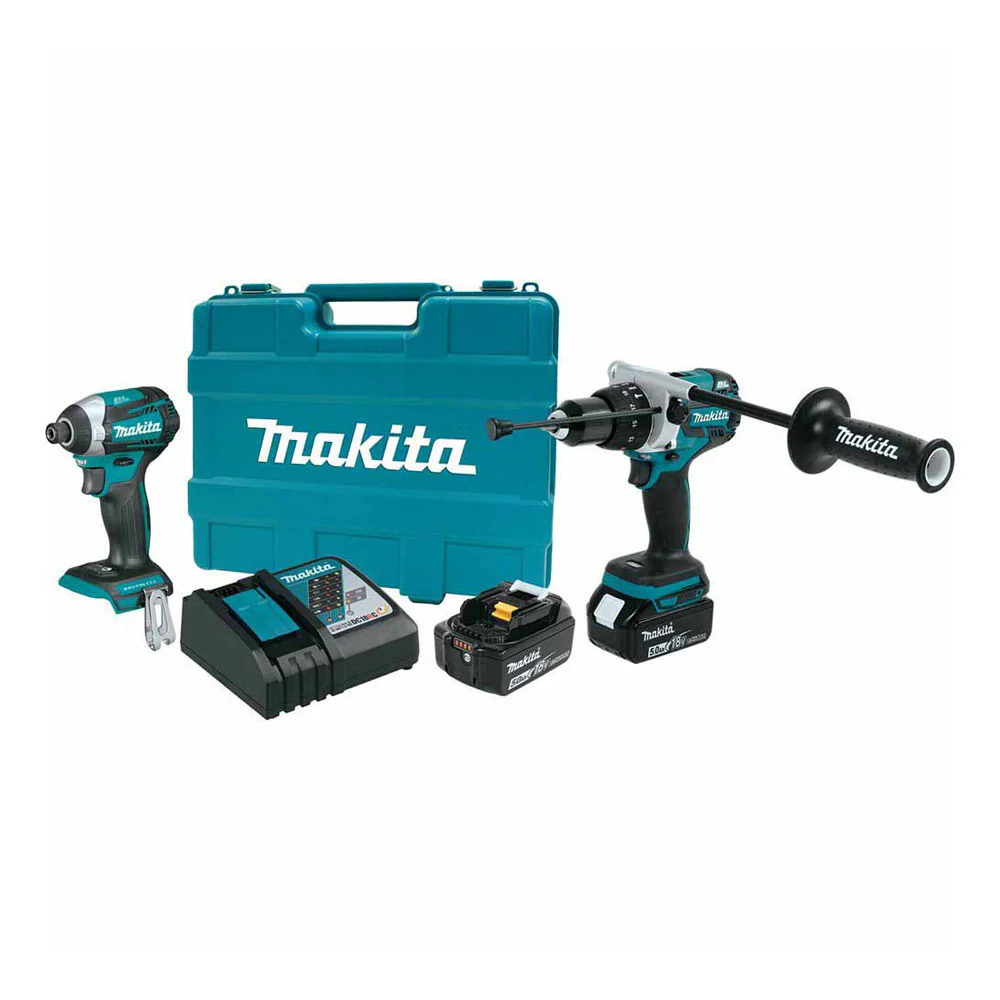 Makita XT268T 18V LXT Li-Ion Brushless Cordless 2-Piece Combo Kit - Mactool Shop