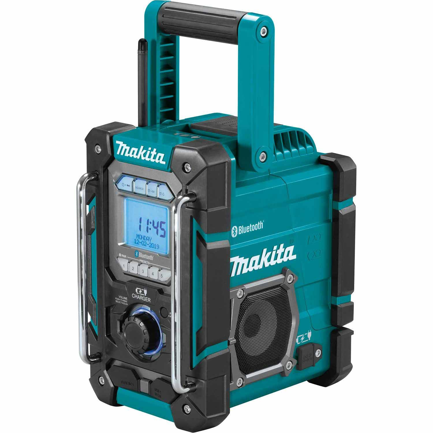 Makita XRM10 18V LXT® / 12V max CXT Job Site Charger / Radio, Tool Only - Mactool Shop