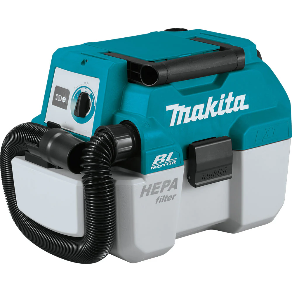 Makita XCV11Z 18V LXT 2 Gallon HEPA Wet/Dry Vacuum - Mactool Shop