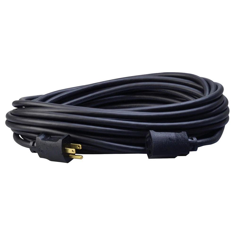 Southwire 1428SW0008 14/3 50' SJEOOW Black Extension Cord - Mactool Shop