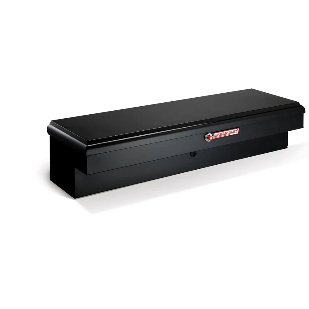 WeatherGuard 176-5-01 Steel Gloss Black Super Lo-Side Box, Standard, 6.5 Cu. Ft. - Mactool Shop