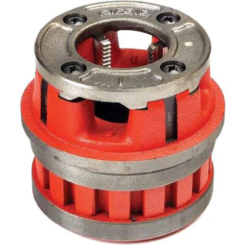 RIDGID 37400 12-R Alloy Complete Diehead Manual Right Hand Threader, 1