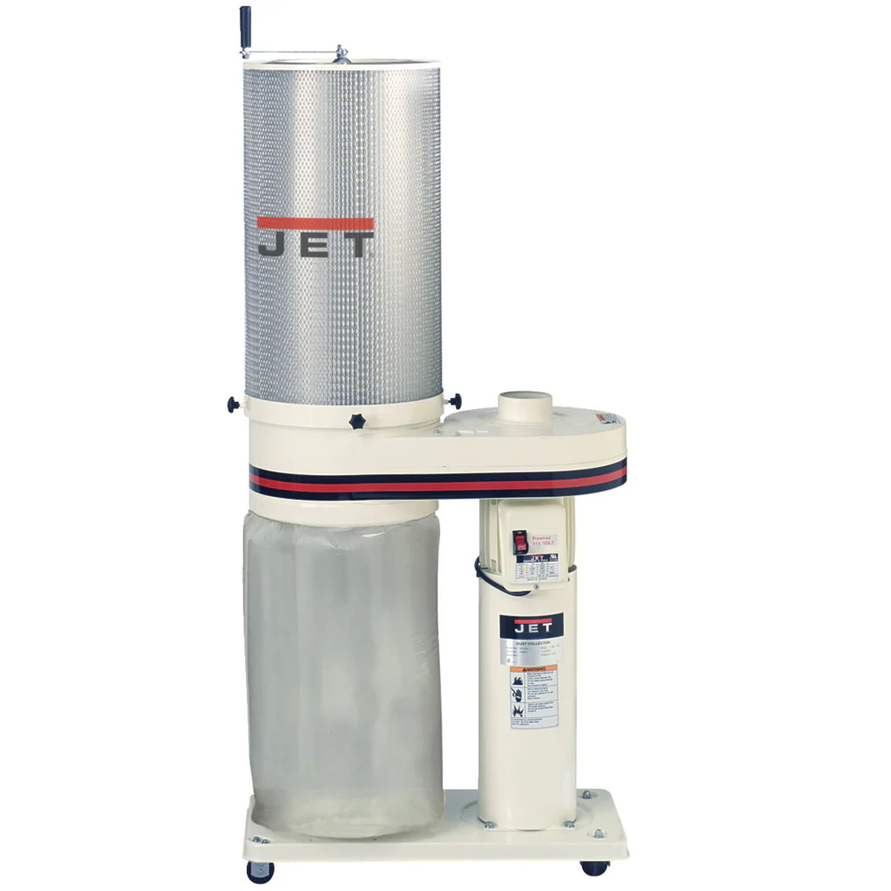 Jet JT9-708642CK 1HP, 650CFM Dust Collector with 2 Micron Canister Filter - Mactool Shop