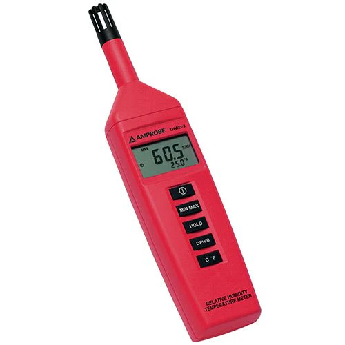 Amprobe 3033042 THWD-3 Temperature and Relative Humidity Meter with Dual Measurement Display - Mactool Shop