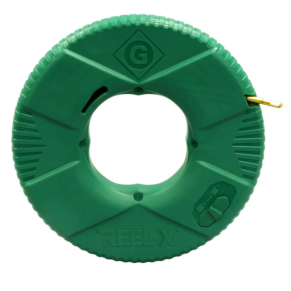 Greenlee FTXF-100BP 100' REEL-X Non-Conductive Fish Tape - Mactool Shop