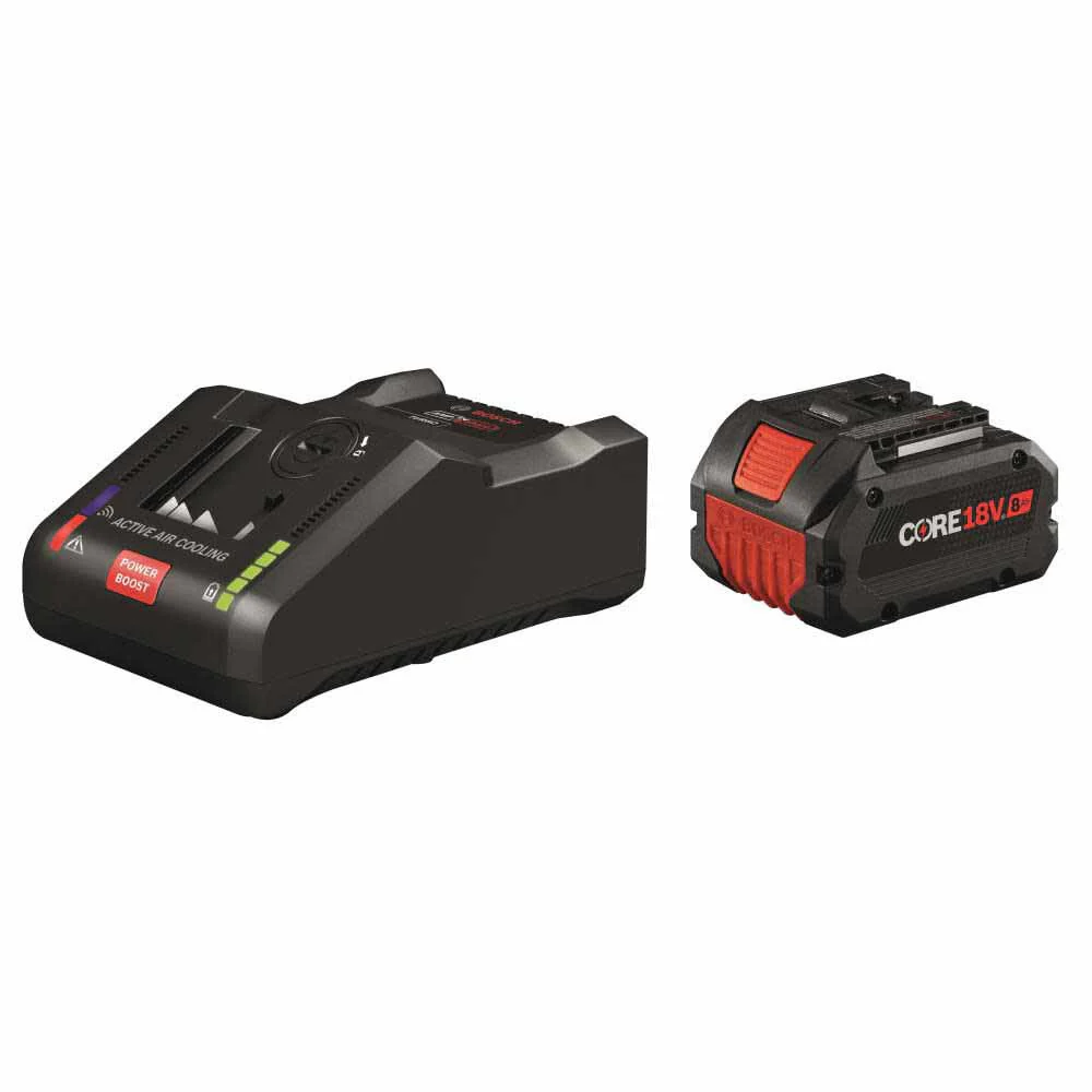 Bosch GXS18V-16N14 CORE18V Starter Kit - (1) 8 Ah High Power Battery & Turbo Charger - Mactool Shop