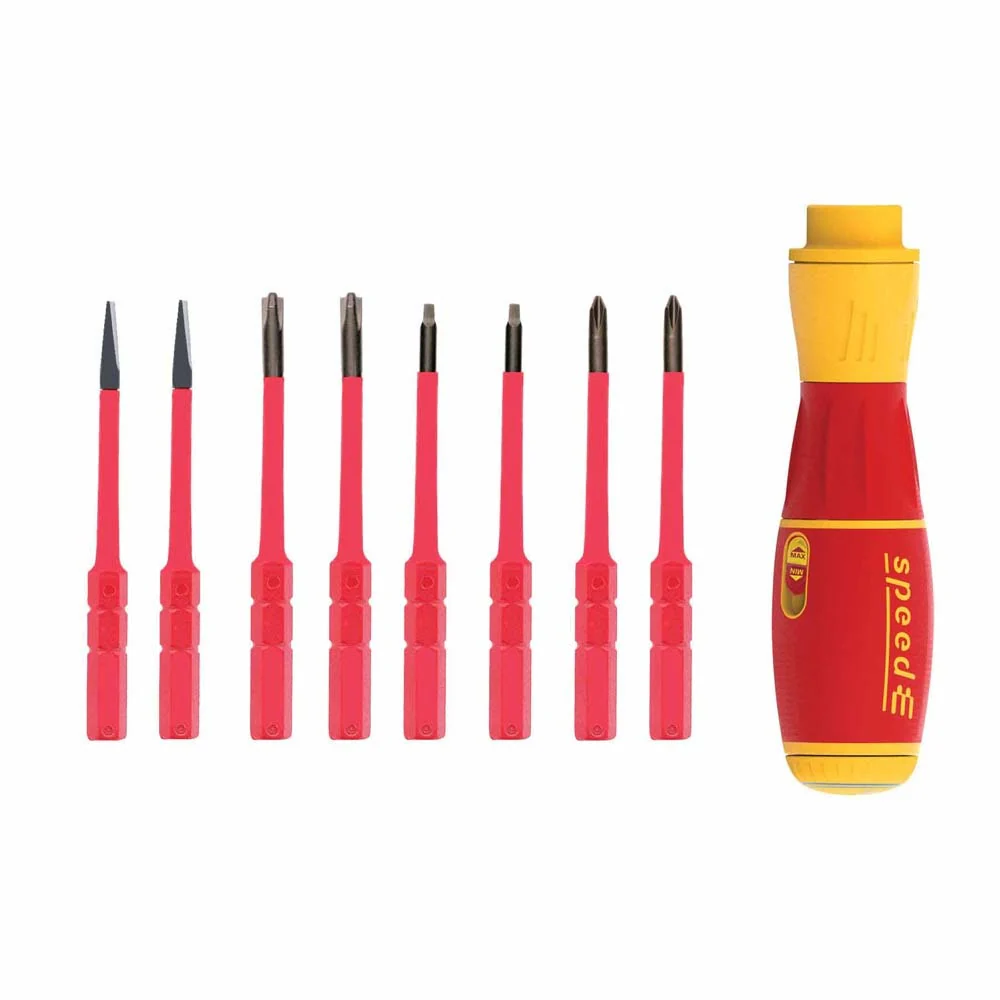 Wiha 32490 13 Piece SpeedEII Electric Screwdriver SlimLine Blade Set - Mactool Shop