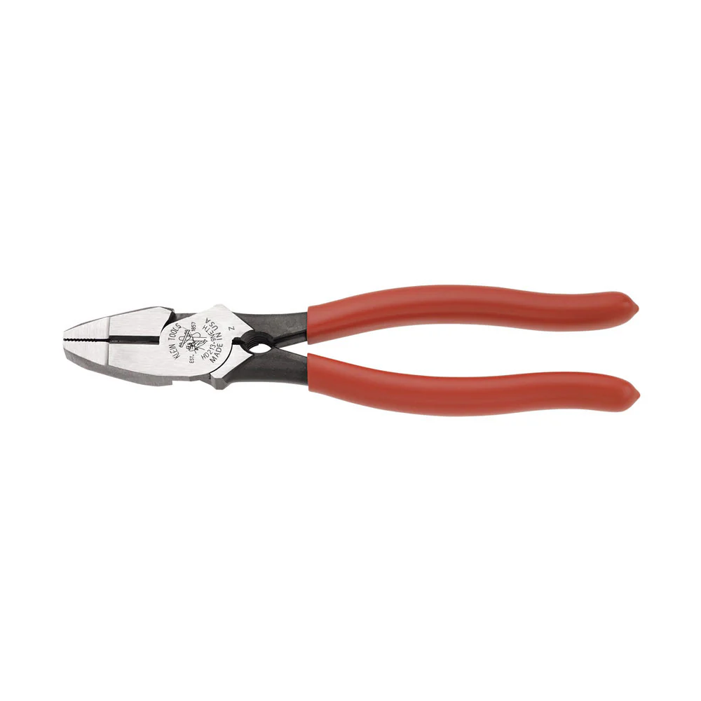 Klein Tools HD213-9NETH Lineman's Pliers Bolt Thread-Holding, 9