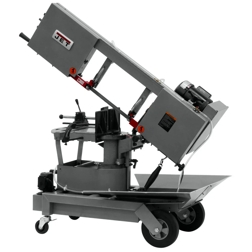 Jet JT9-424465 HVBS-10-DMWC Dual Miter Portable Bandsaw, 1HP 115V - Mactool Shop