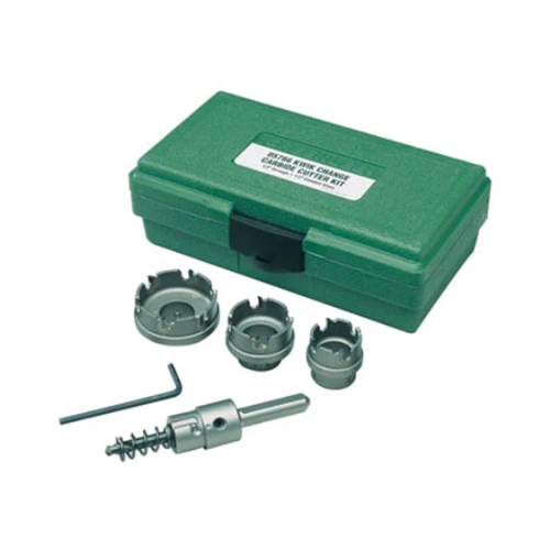 Greenlee 655 Quick Change Stainless Steel Hole Cutter Kit (7/8