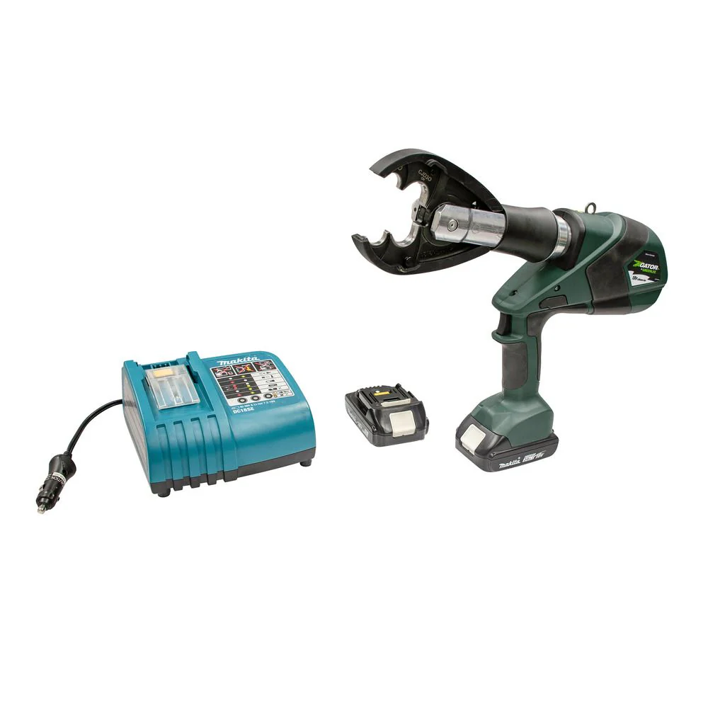 Greenlee EK425PLXDBG12 EK425 PLX 6 Ton, D3/BG Profile Crimper, 2.0Ah Battery, 12V Charger - Mactool Shop