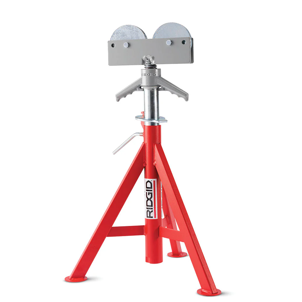 Ridgid 56667 RJ-98 Roller Head Low Pipe Stand, 23
