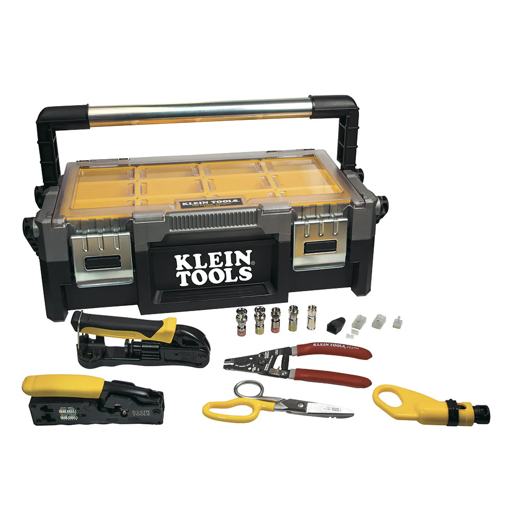 Klein Tools VDV001-833 VDV ProTech Data & Coaxial Kit - Mactool Shop