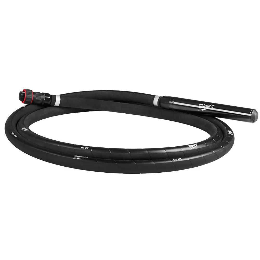Milwaukee 48-37-1622H MX FUEL High Cycle Concrete Vibrator 16' Whip w/ 2.25