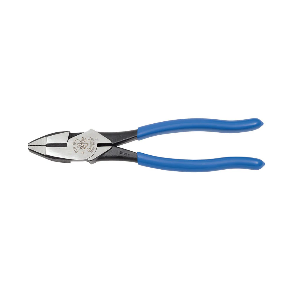 Klein Tools D2000-8 Lineman's Pliers, Heavy-Duty Side Cutting, 8
