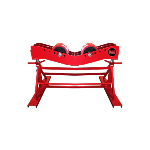 B&B Pipe Tools 3808 Megaroller-15,000 Lb Cap w/Ureth Over Steel Wheels, 4-60
