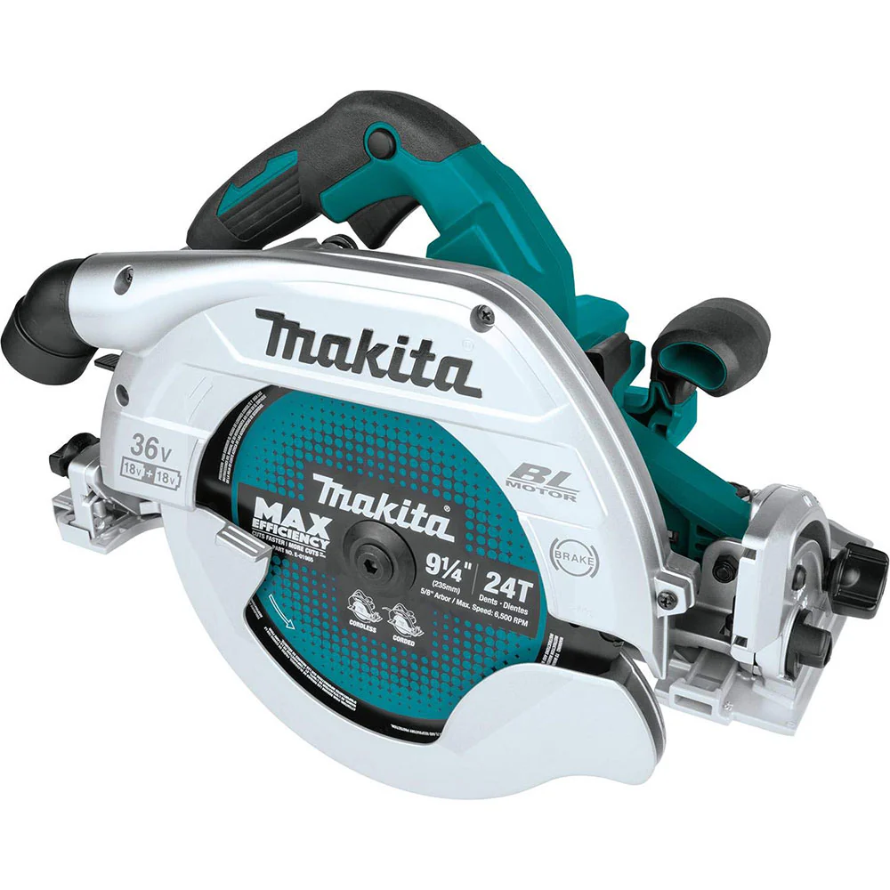 Makita XSH10Z 18V X2 LXT Circular Saw with Guide Rail Compatible Base - Mactool Shop