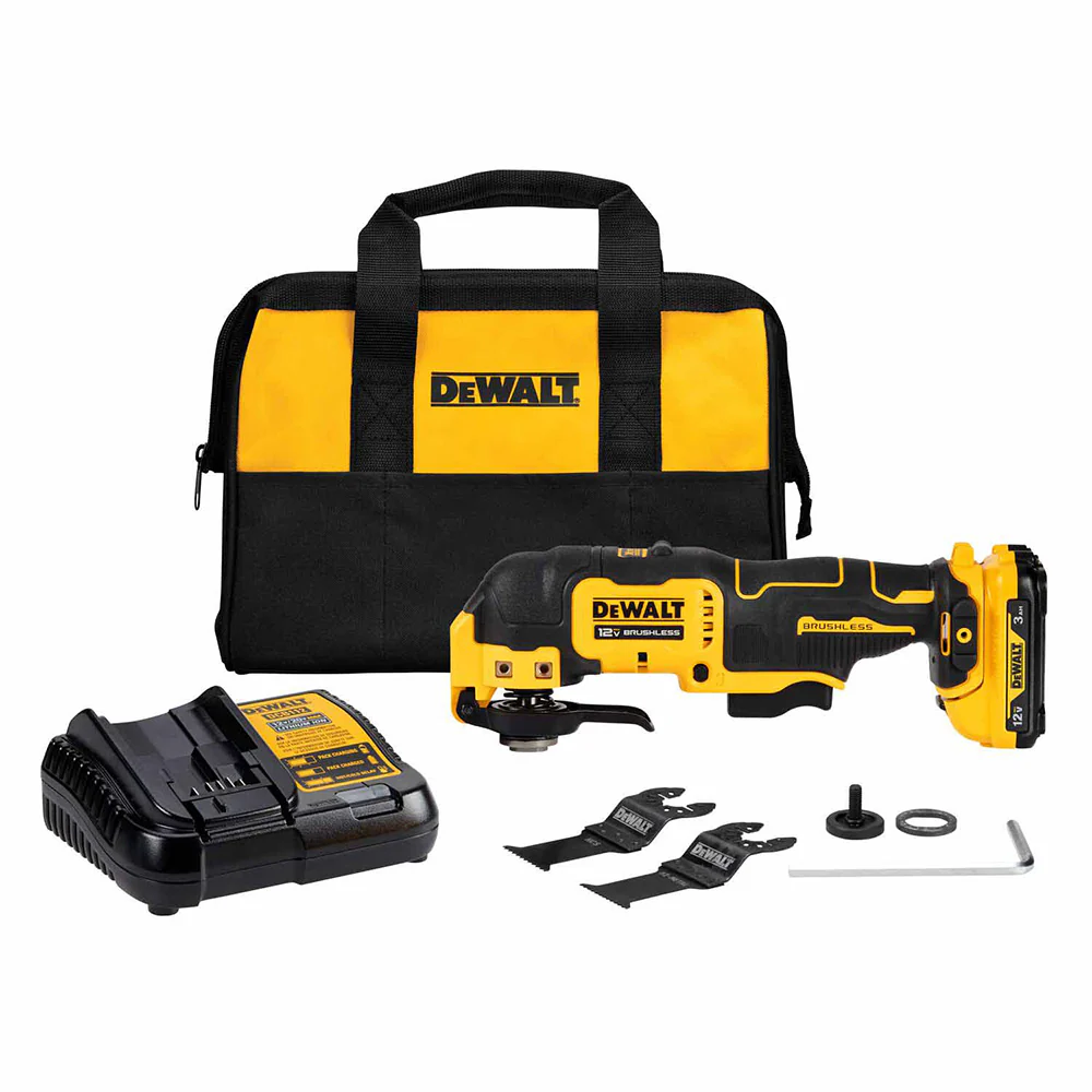 DeWalt DCS353G1 XTREME(TM) 12V MAX* Brushless Cordless Oscillating Tool Kit - Mactool Shop