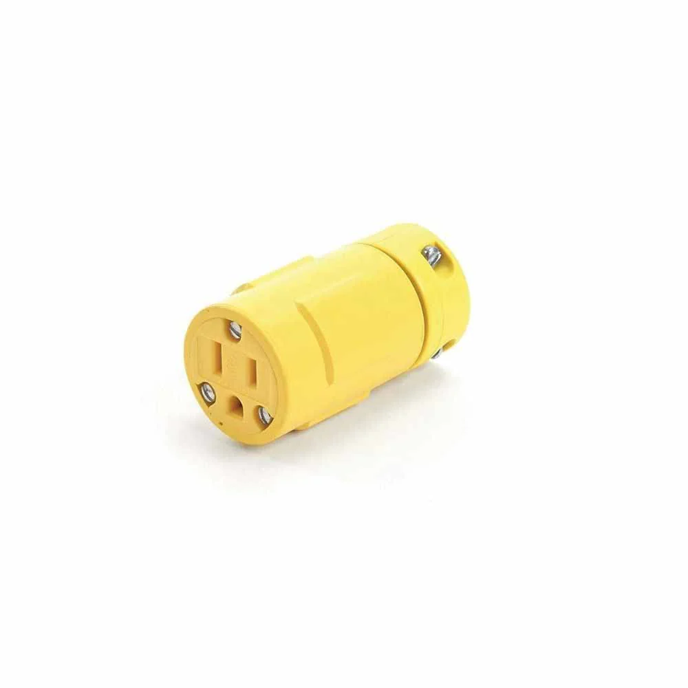 Southwire 59910000 15A/125V UG 5-15 Straight Blade Female Connector - Mactool Shop