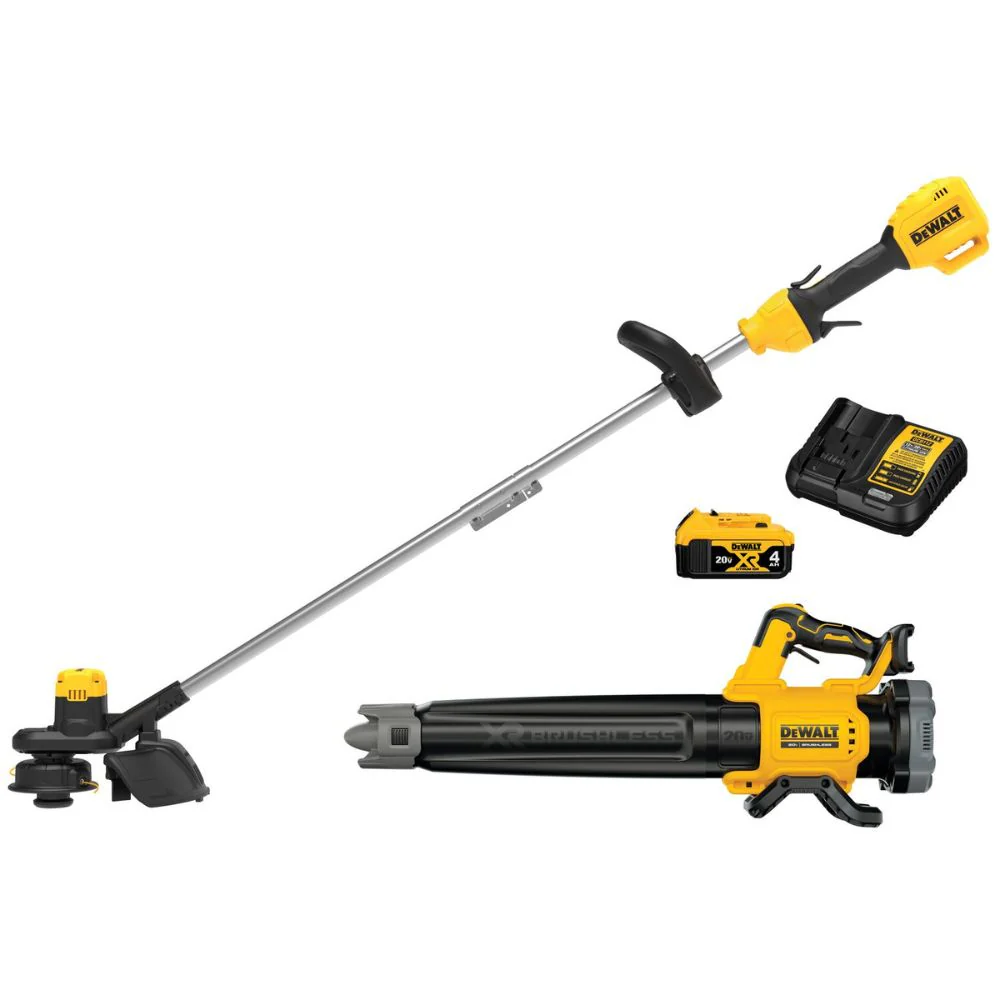 DeWalt DCKO215M1 20V MAX Cordless String Trimmer and Brushless Blower Combo Kit - Mactool Shop
