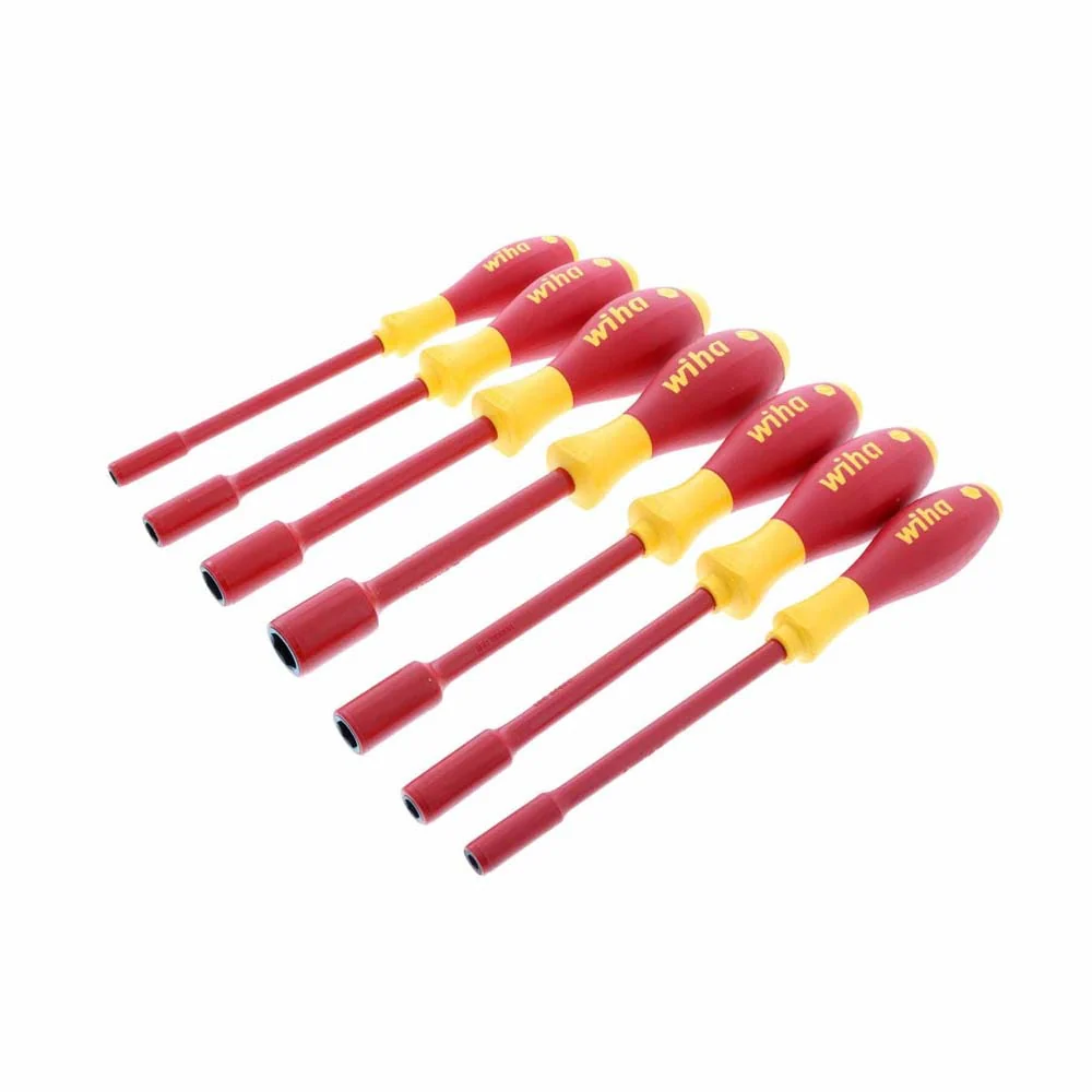 Wiha 32294 7 Piece Insulated SoftFinish Nut Driver Set - Inch - Mactool Shop