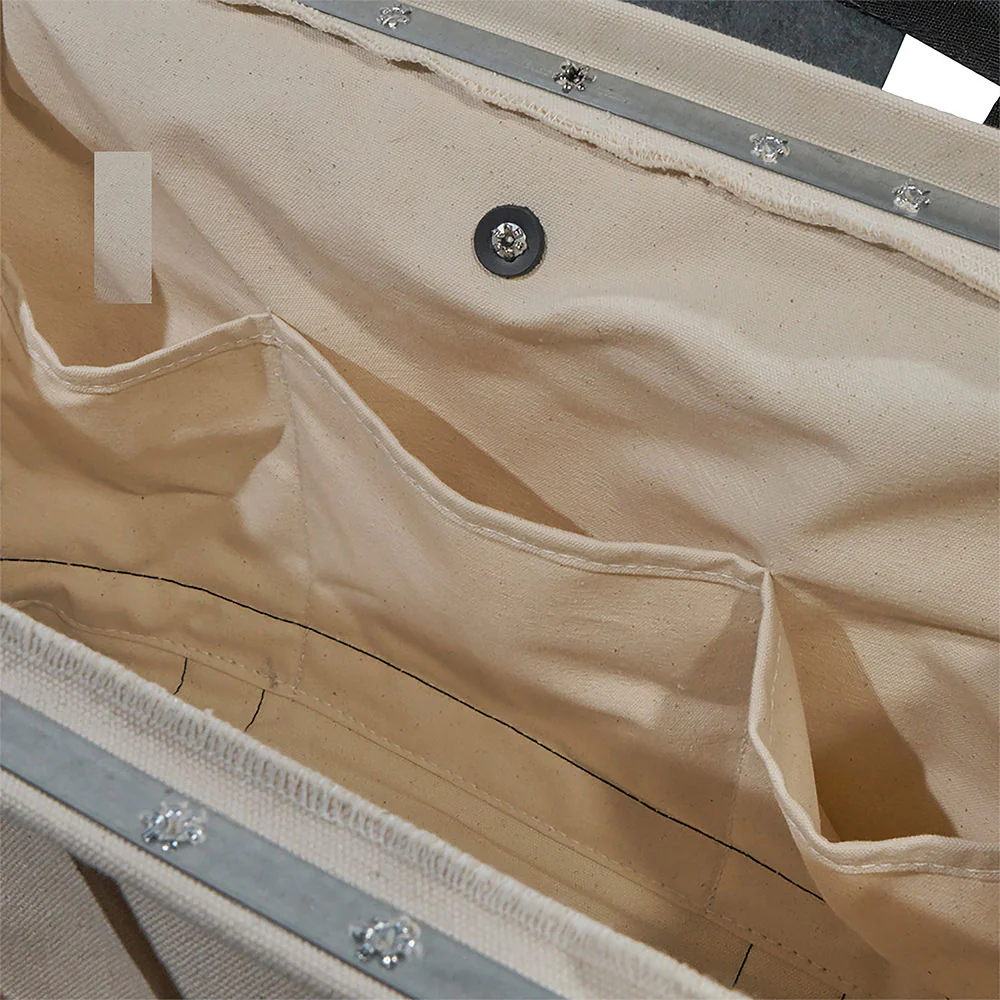 Klein Tools 5003-18 Tool Bag, Canvas with Leather Bottom, 18