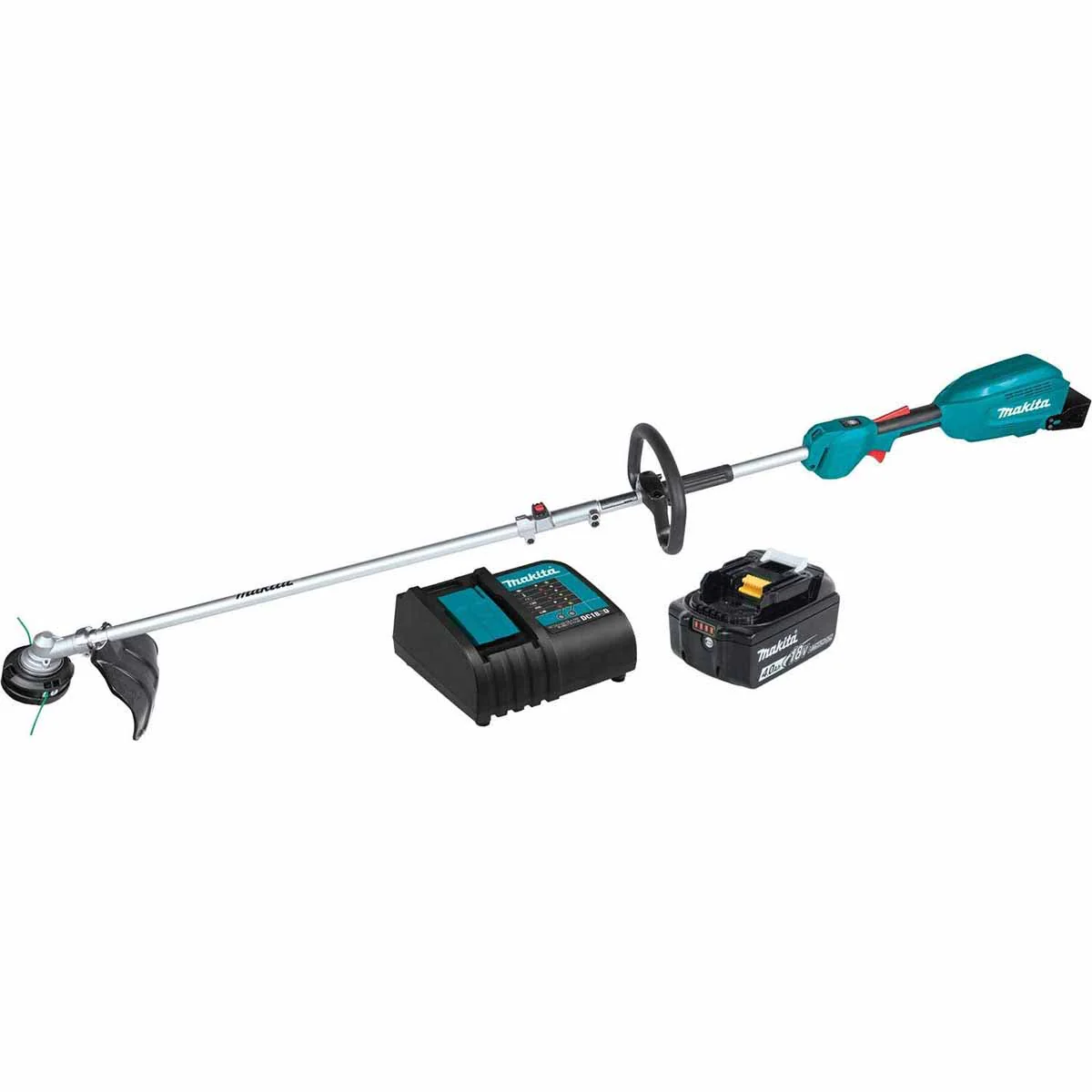 Makita XUX02SM1X1 18V LXT® Lithium-Ion Brushless Cordless Couple Shaft Power Head Kit With 13