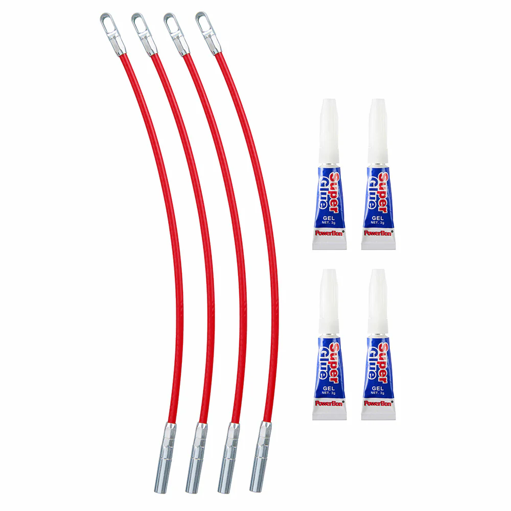 Milwaukee 48-22-4191 4PK Polyester Fish Tape Replacement Flexible Metal Leader - Mactool Shop