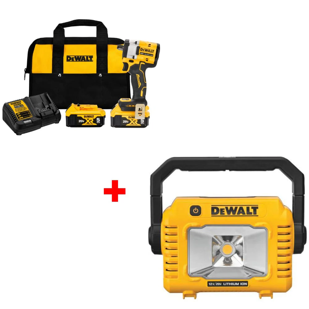 DeWalt DCF921P2 ATOMIC 20V MAX 1/2