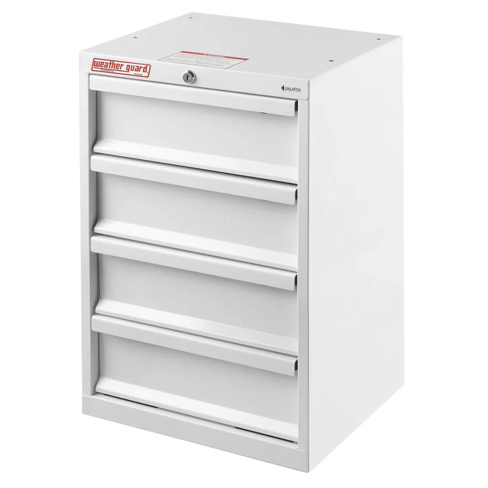 WeatherGuard 9924-3-02 Cabinet, 4 Drawer, 24