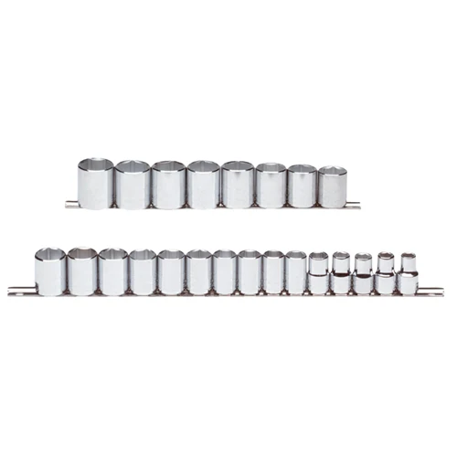 Proto J54209 1/2 Drive 23 Pc. Metric Socket Set - 6 Point - Mactool Shop