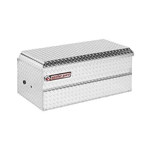 WeatherGuard 644-0-01 Clear Aluminum All-Purpose Chest, Compact, 6.0 Cu. Ft. - Mactool Shop