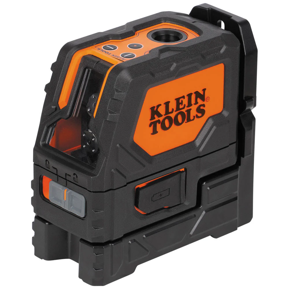 Klein 93LCLGR Rechargeable Self-Leveling Green Cross-Line Laser Level with Red Plumb - Mactool Shop