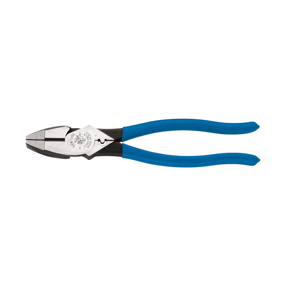 Klein Tools D2000-9NECR Lineman's Pliers with Crimping, 9