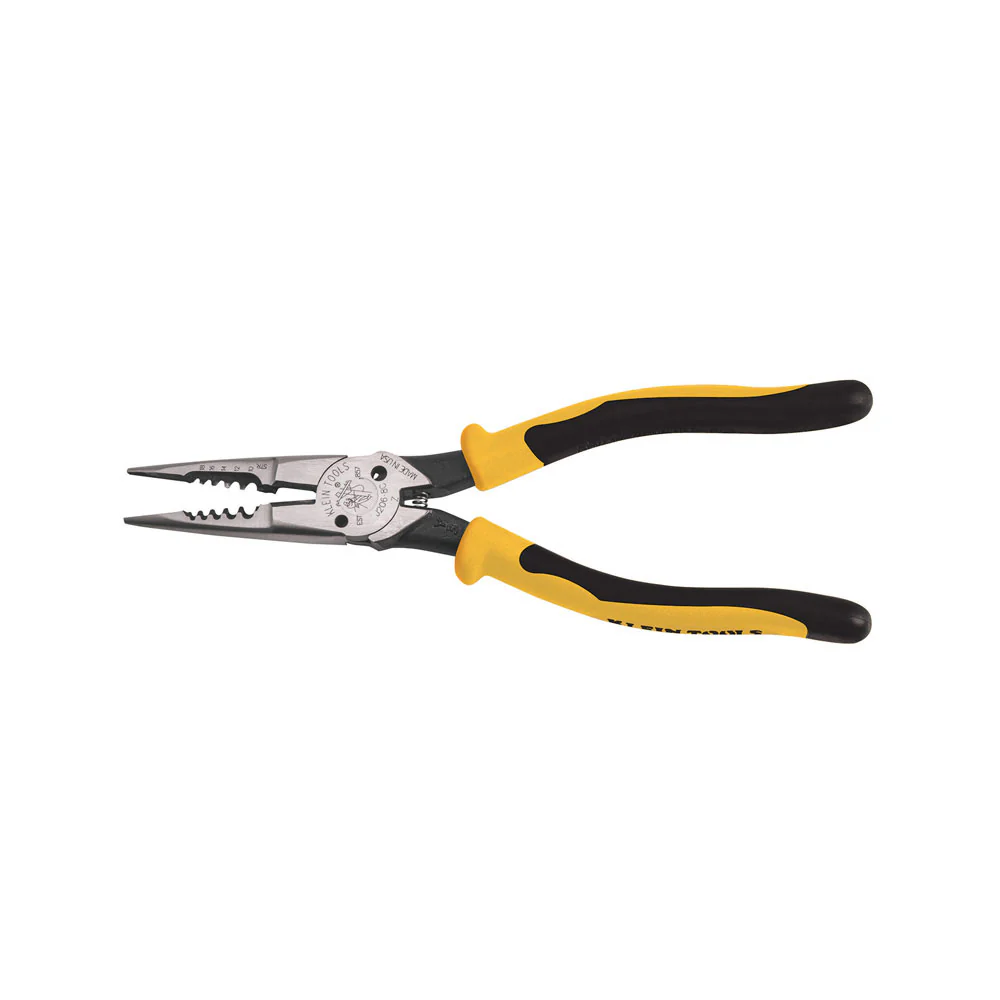 Klein Tools J206-8C All-Purpose Pliers, Spring Loaded - Mactool Shop